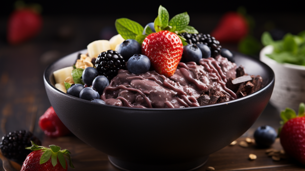 Authentic Acai Bowl Carnaval In Rio De Janeiro