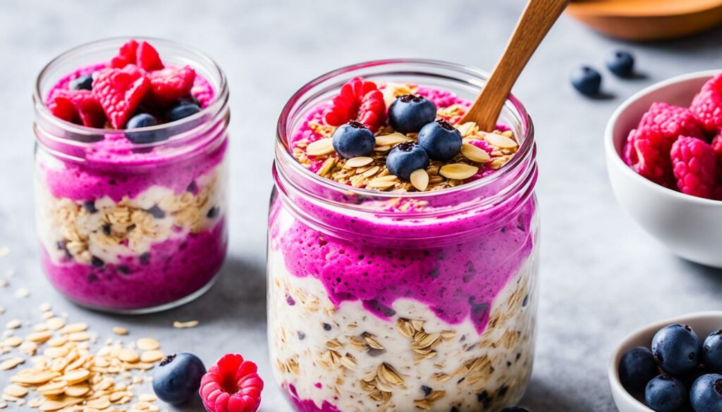 Pitaya Overnight Oats